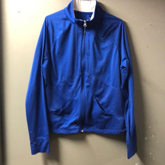 navy blue activewear jacket